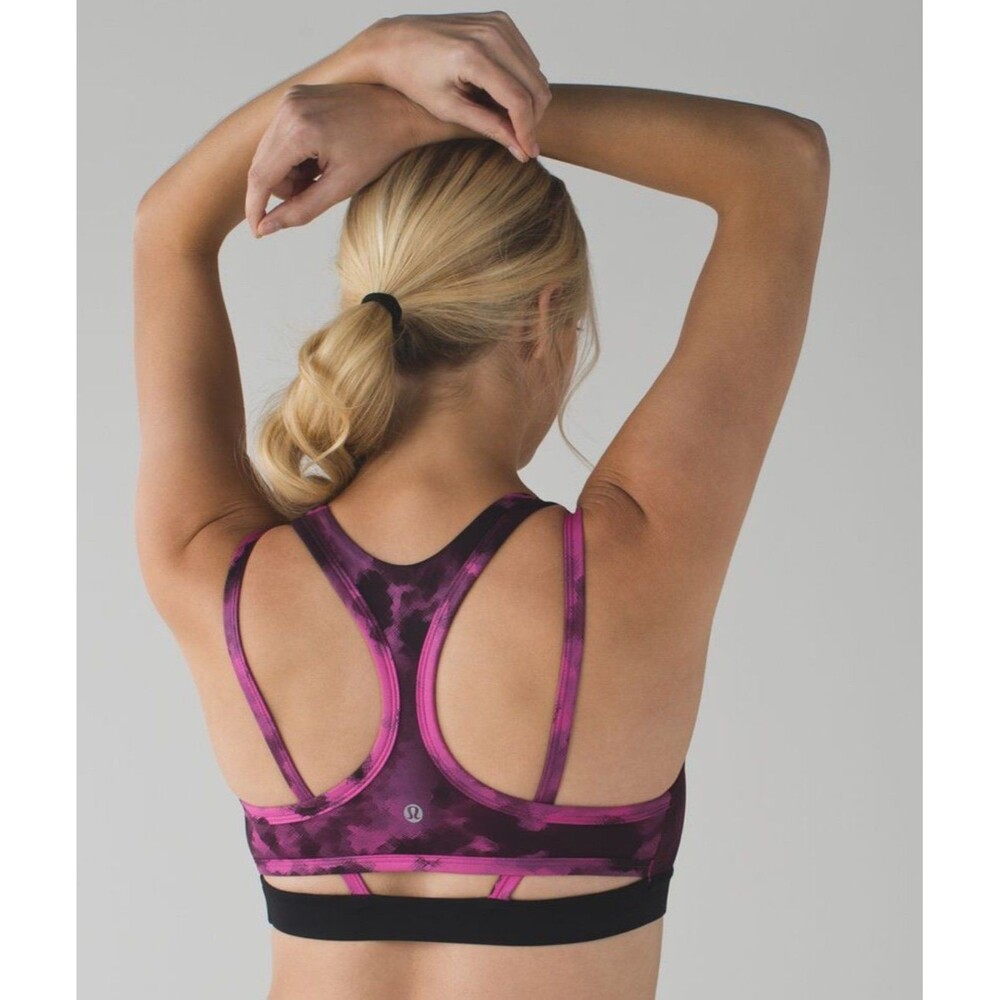 Lululemon Splendour Bra Blooming Pixie Raspberry … - image 1